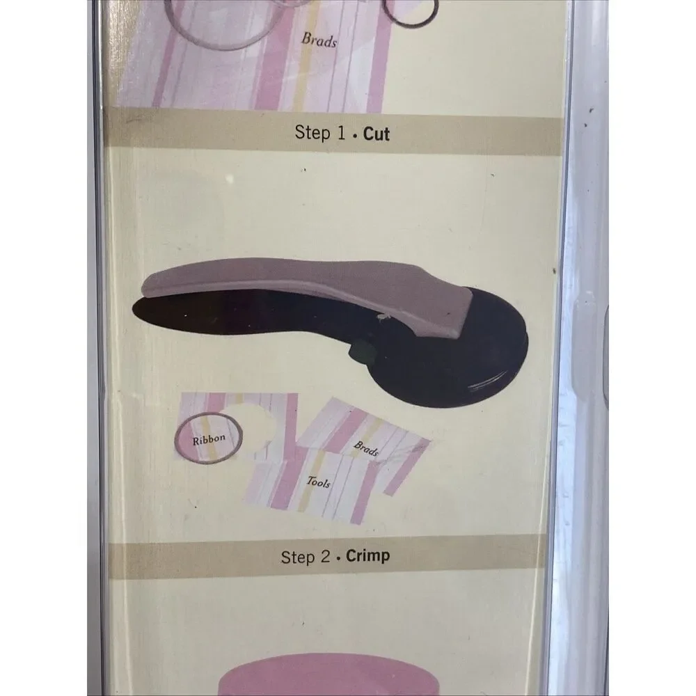 Making Memories Square & Round Tag Maker Crafting Tool New